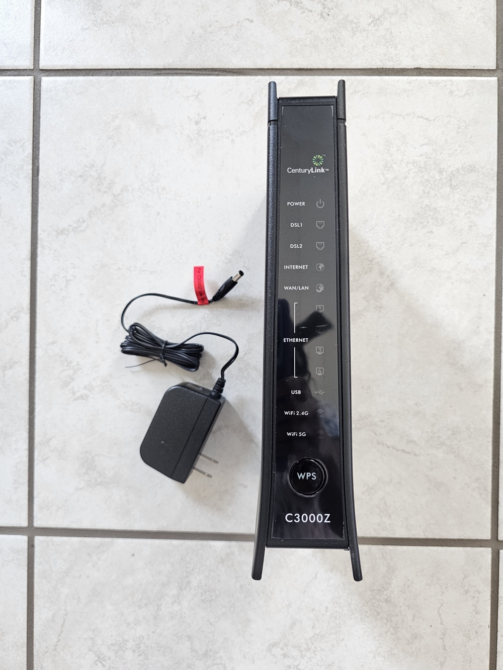C3000Z Black Wireless Router / Modem